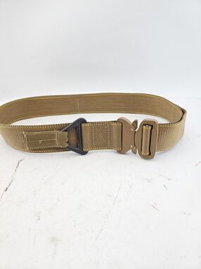 Secure Tactical Belt — Tan Utility Belt with Quick-Release Buckle